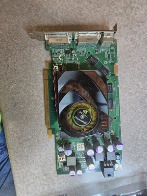 nVIDIA QUADRO FX 3500M 256MB GDDR3 PCI-e  GRAFIKKARTE DUAL DVI S-VIDEO #GK12409
