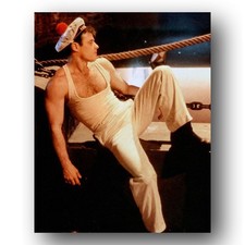Brad Davis Photo 8x10 Querelle Film Set 1982 Germany Sailor Uniform