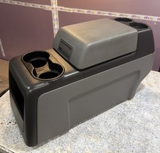 2004-2008 Ford F150 Center Floor Console Cup Holder Column Shift Gray 04-08 Nice 2004-2008 Ford F150 Center Floor Console Cup Holder Column Shift Gray 04-08 Nice