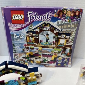 LEGO Friends Snow Resort Ice Rink 41322 Complete With Instructions And Box 
