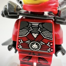 LEGO Ninjago Kai Minifigure Stone Armor Rebooted Njo0186 Authentic Genuine RARE