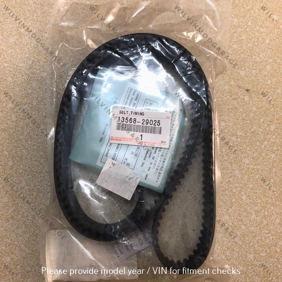 Genuine OEM Engine Timing Belt 13568-29025 YZZ10 Fits 2003-2008 Lexus RX300 350 - Изображение 2 из 4