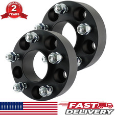 2pcs 1.5 Hubcentric 5x4.5 5x114.3 Wheel Spacers 12 Studs For Ford Mustang