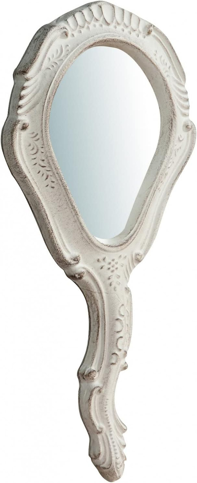 Specchio Portatile Decorativo in Legno | Specchiera a Mano Elegante