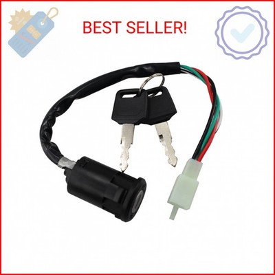 New Olym 4 Pin Ignition Key Switch 4 Wire for Chinese Made 50cc 70cc 90cc 110cc
