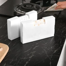 Cling Film Storage Box Multifunctional Kitchen Dispenser PP Plastic Organizer