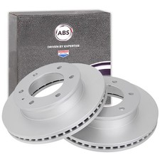 2x A.B.S. BREMSSCHEIBEN 288mm VORNE passend für FORD RANGER MAZDA B-SERIE BT-50