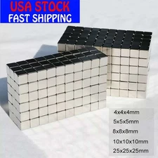 N45 N38 Super Strong Rare Earth Neodymium Magnet Blocks Squares Small Large Size