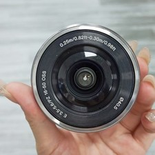 Sony E PZ 16-50mm f/3.5-5.6 OSS Power Zoom Lens Silver