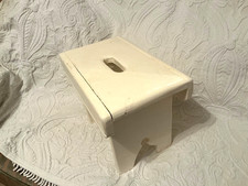 Vintage Rustic Painted Decorative Pine Footstool/ Plant Stand , for restoration