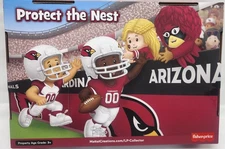 Arizona Cardinals Little People Official Fusher Price Collectors NFL NIB FS