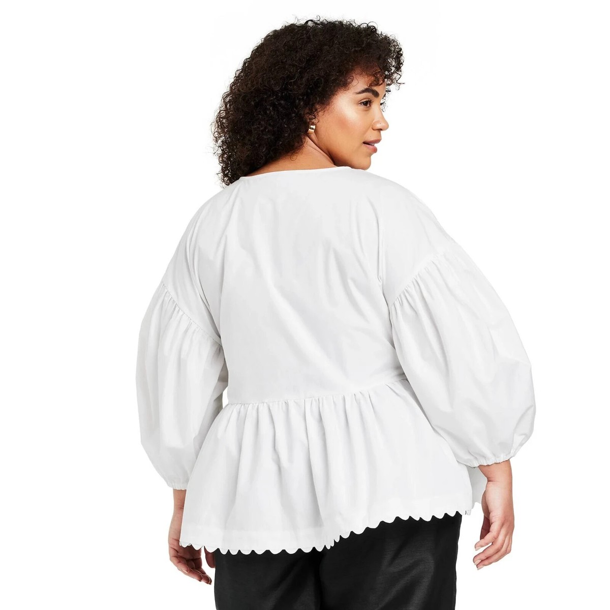 ジャケット・アウター Kika Vargas Louise ruffled blouse xs introducing-kika-vargas-