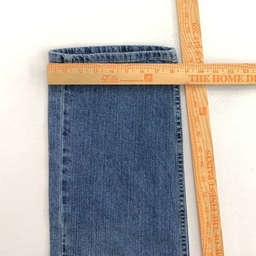 Riders By Lee Womens Jeans Blue High Rise Straight Leg Relaxed Petites 16P New - Picture 6 of 9