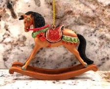 Trail Of The Painted Ponies JINGLE BELL ROCK 2021 Christmas Ornament
