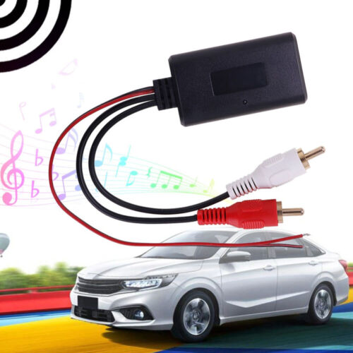 Bluetooth AUX Receiver Module 2 RCA Cable Adapter Car Radio Stereo Accessories - Picture 1 of 12