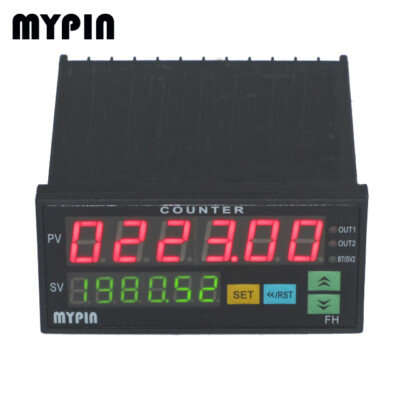 FA8E-6NN4B 6 digits Digital Tacho /RPM /Frequency/HZ Meter communication RS485