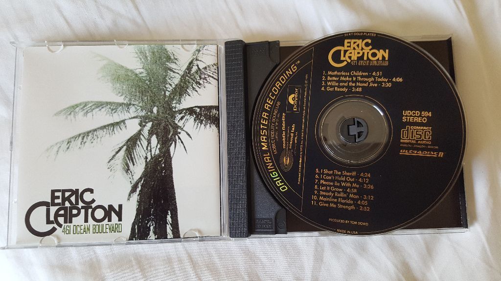 エリック・クラプトン 24K Gold CD MFSL ULTRADISC II MFSL Ultradisc ll w/Gain 2 Gold CD-Eric Clapton-461 Ocean Blvd