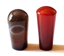 2 Antique Vintage Multicolor Polished Crystal Glass? Specimens