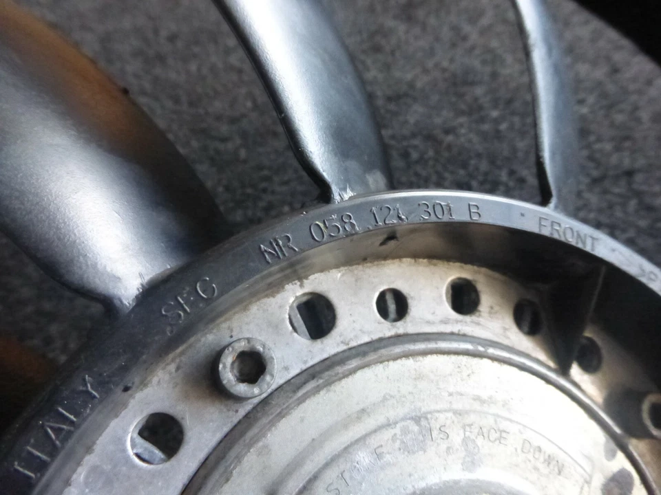 97 1998 98 99 00 - 04 05 Audi A4 Passat 1997 OEM embrague ventilador  Foto 3 de 4