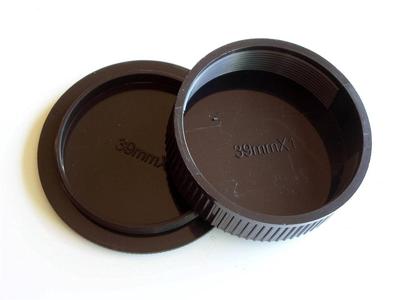 LEICA L 39 MM GEWINDEGEHÄUSE UND HINTERE OBJEKTIVKAPPE VOIGHTLANDER ZORKI FED