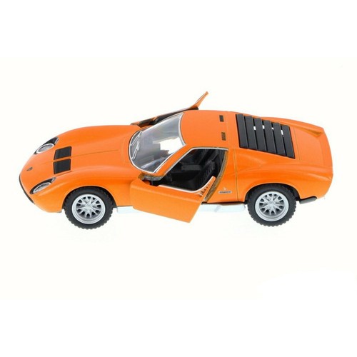 5390. 5 inch Lamborghini Miura P400 1/34 Scale Diecast Model by Kinsmart - ORANG - Picture 2 of 6