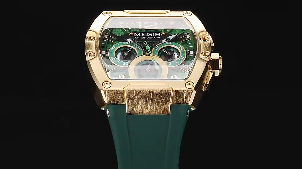 Meg  Megir 8112 Quartz Watch Luminous Calendar Waterproof Men Sport