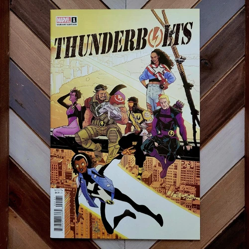 THUNDERBOLTS #1 NM (Marvel 2022) Series Premiere. New Lineup! 1st GUTSEN GLORY