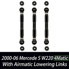 PER MERCEDES CLASSE S W220 S320 S430 S500 AIR 4MATIC KIT COLLEGAMENTO ABBASSAMENTO REGOLABILE