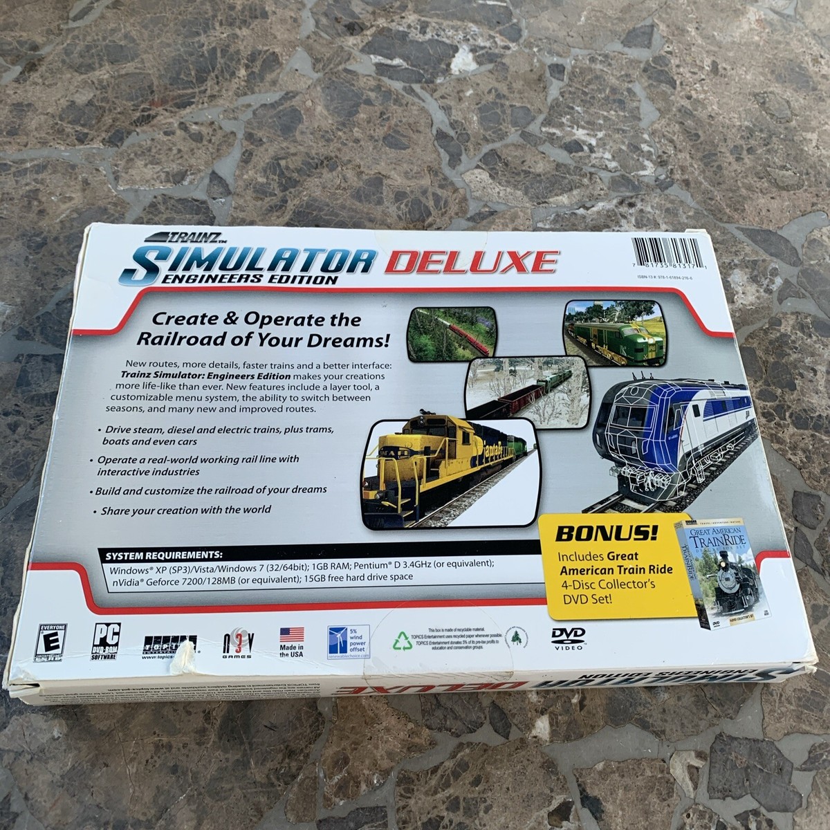 TRAINZ SIMULATOR DELUXE ENGINEERS EDITION PC DVD-ROM