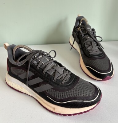 Adidas Women's Cold.RDY Supernova Running Sneakers Shoes Black/Gray Size 10.5