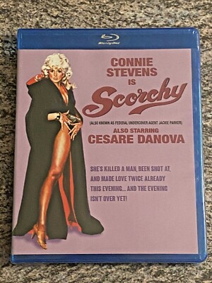Scorchy (Blu-ray, Shout! Factory, 1976 Connie Stevens Film) BRAND NEW *RARE OOP*