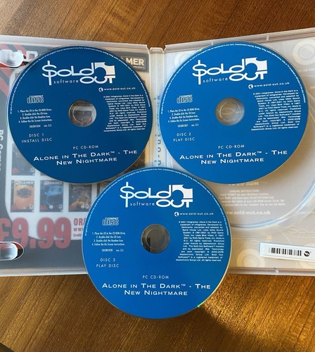 Alone in the Dark:The New Nightmare PC-CD ROM 3 discs•Atari•Infogrames•Darkworks - Picture 4 of 9