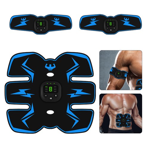 EMS Stomach Muscle Trainer Abdominal Muscle Stimulator Electric Fitness Wireless - Picture 3 of 17