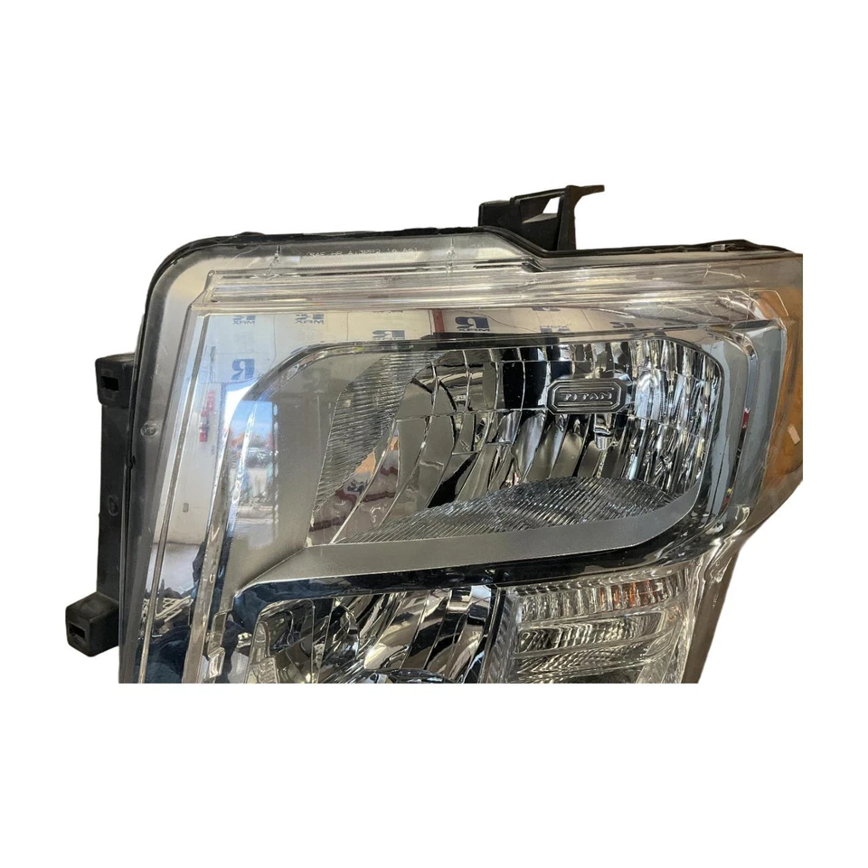 2018-2019 Nissan Titan Left Headlight Halogen Chrome Interior Bezel Factory OEM - Image 2 of 4