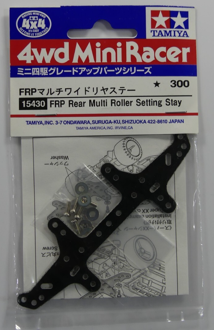 TAMIYA 4WD Mini Racer FRP Rear Multi Roller Setting Stay 2011 Mini 4WD 15430