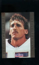 1992 PRO LINE FOOTBALL CARD JEFF HOSTETLER #9 NM-MT QUARTERBACK GOLD GIANTS