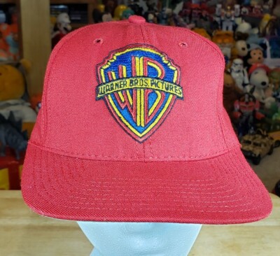 Vintage 90s 1991 Warner Bros Pictures Snapback Hat Looney Tunes