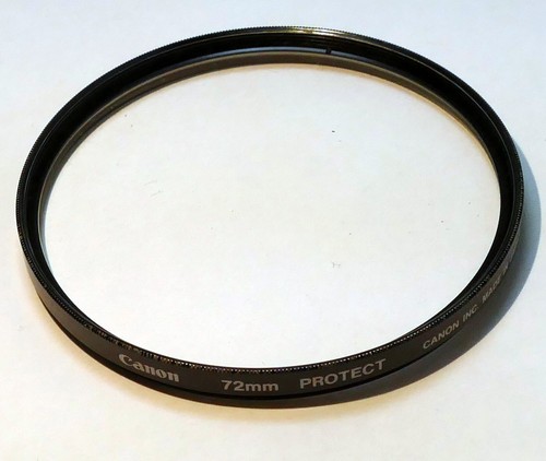 Canon 72mm Lens Protect Protector made in Japan - OEM Genuine - Picture 2 of 10