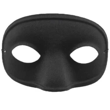 Incredible Black Eye Mask Novelty Giant Super Hero or Villian Bandit