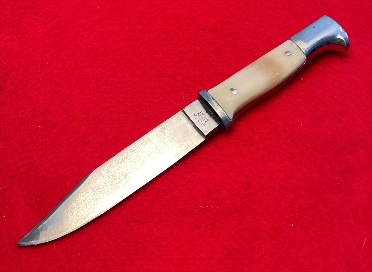 旧ソ連製 グジェリ Gzhel Made in USSR ライオン ピッチャー Original Germany Solingen Boot Fighting Knife/Dagger GCCo 420