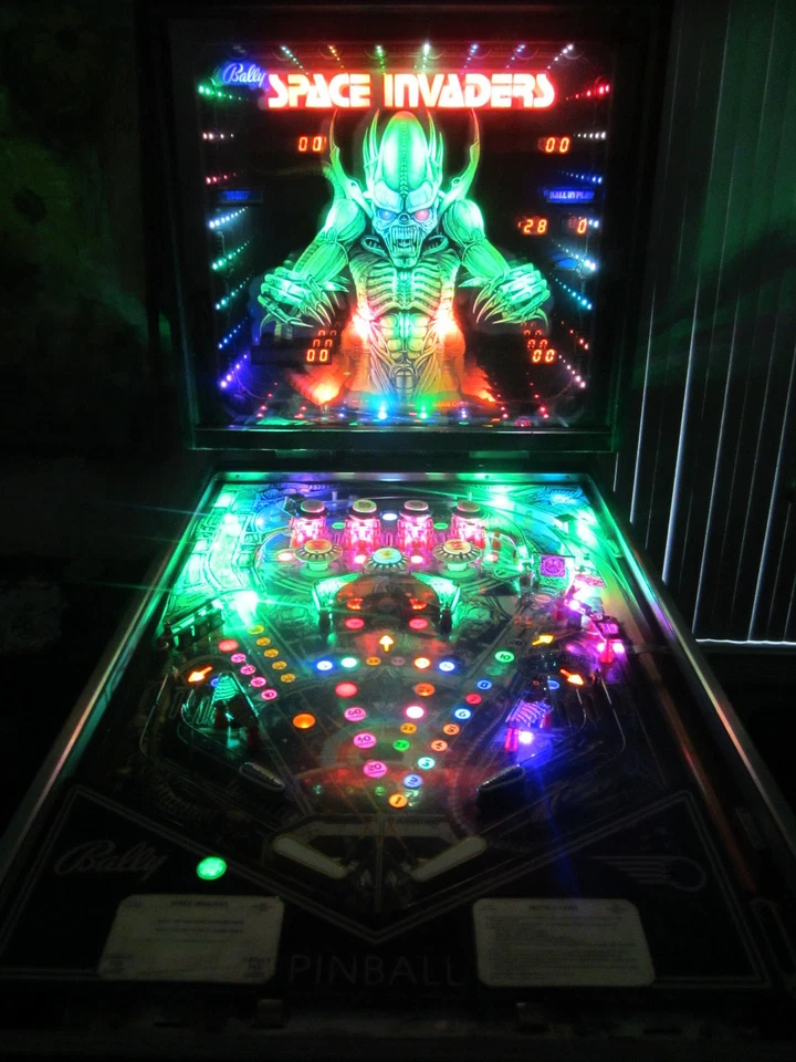 SPACE INVADERS Complete LED Lighting Kit custom SUPER BRIGHT PINBALL LED KIT - Image 2 of 4