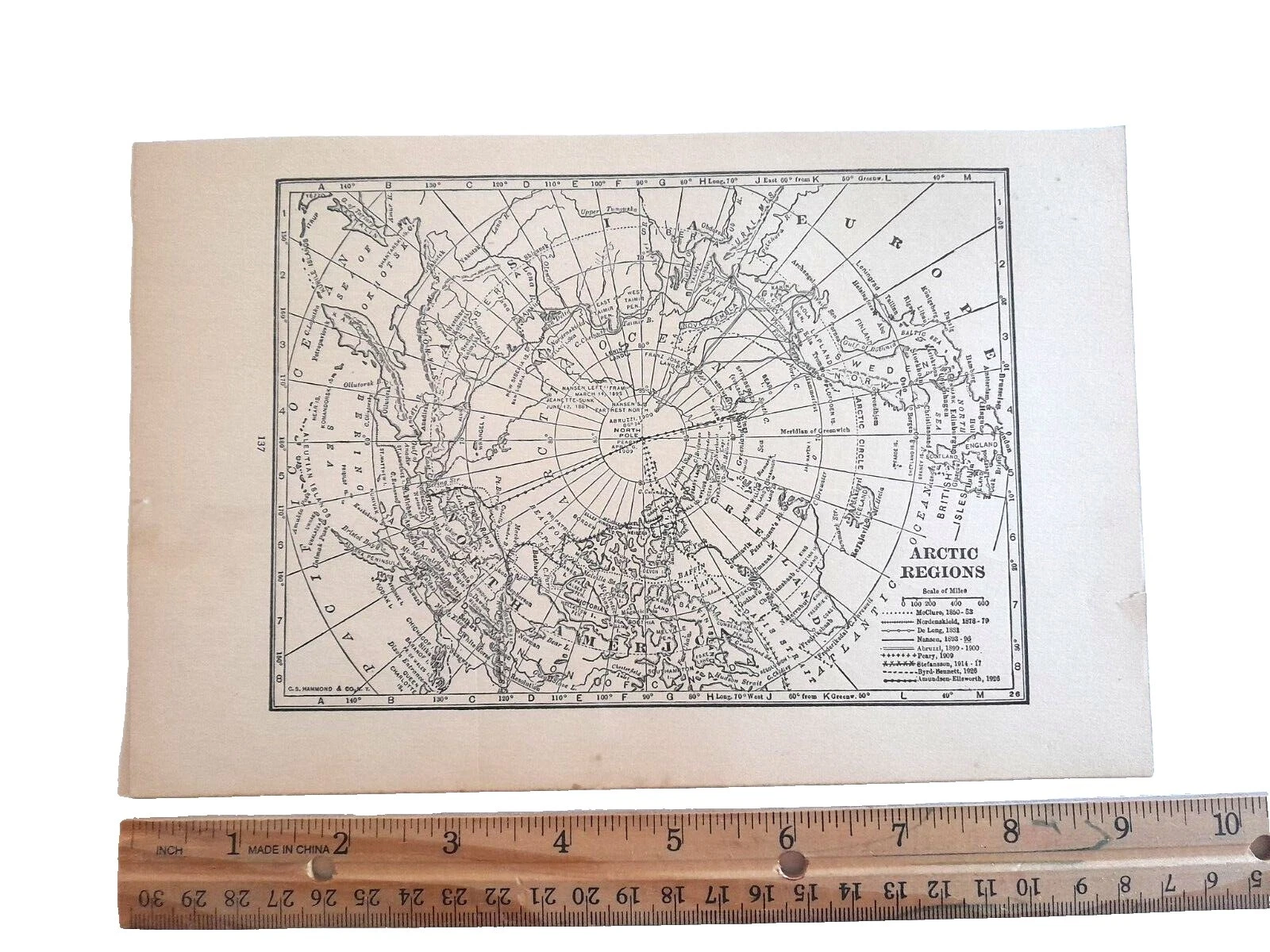 Antique World Atlas 1920-1929 Date Range