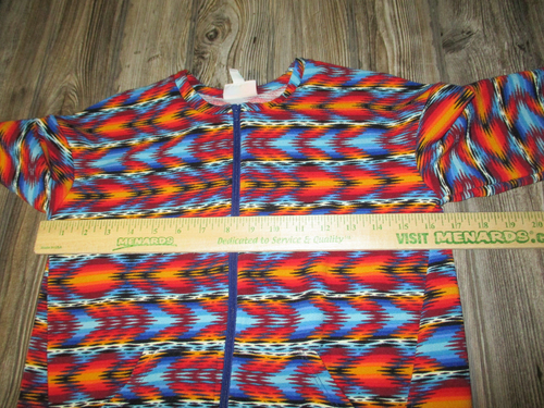 Mudd Black Denim Jeggings & Lularoe Southwestern Zip Jacket Lot Sz 14 Girls Fair - Picture 18 of 22