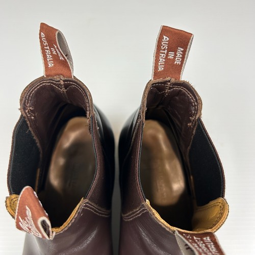 RM WIlliams Adelaide Boots Women's Size 9.5D Brown Leather Cuban Heel - Picture 17 of 19