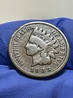 1888 Indian Head Cent w/Full Bold Date - VG - Dent on Rim - 43047