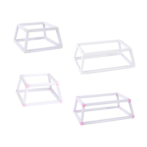 Embroidery Frame Lap Stand Double Layer Tool Needlework Cross Stitch Rack M - Picture 2 of 33