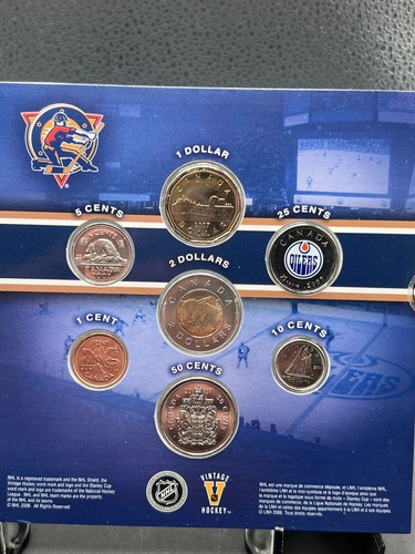 2006/2007 SEASON EDMONTON OILERS COIN SET - Picture 8 of 8
