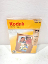 Kodak quality photo Paper 20 sheets 4x6 Instant Dry Cat 148 0359 New and sealed