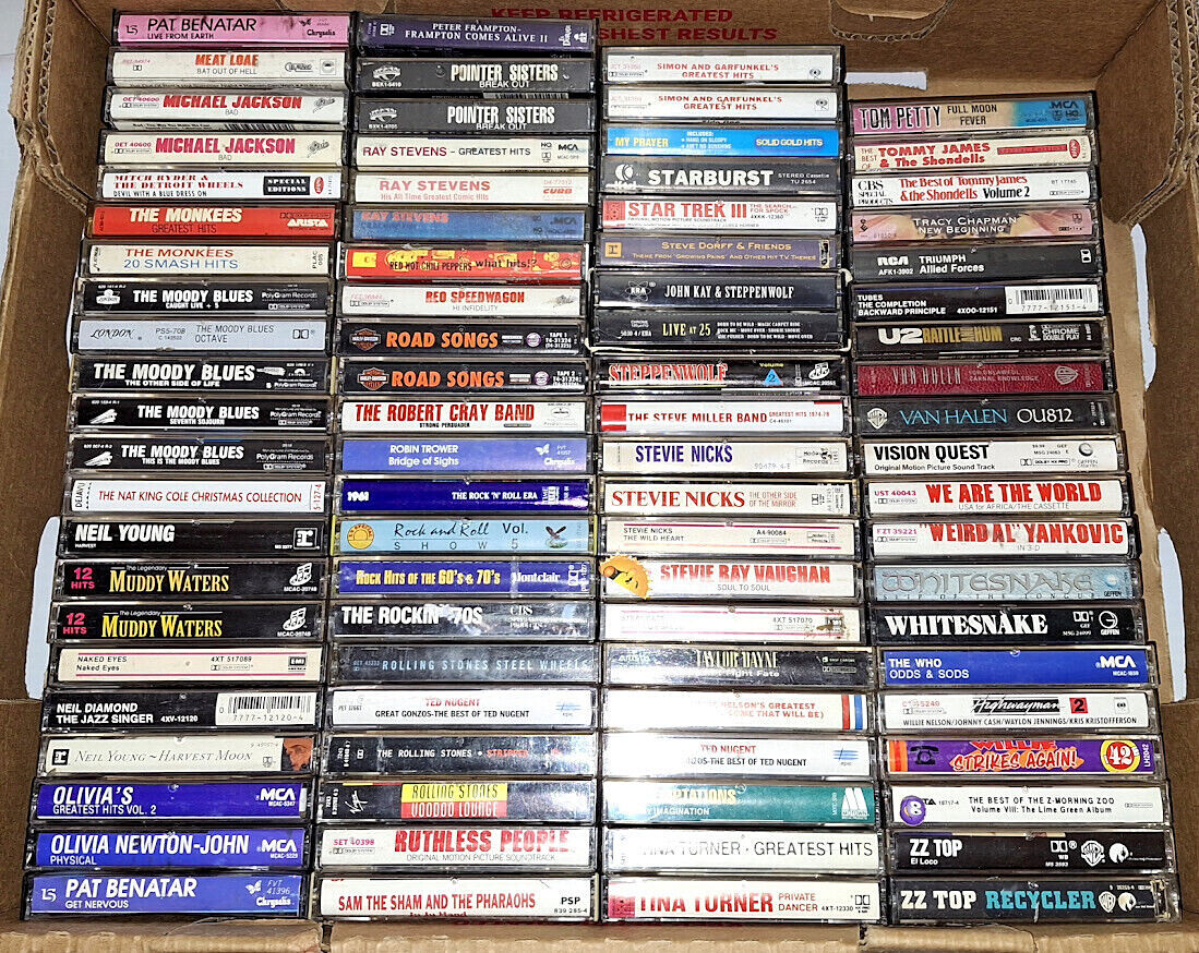 MORE CASSETTE TAPES (LISTING #12)/ROCK AND POP/WITH DISCOUNTS | eBay