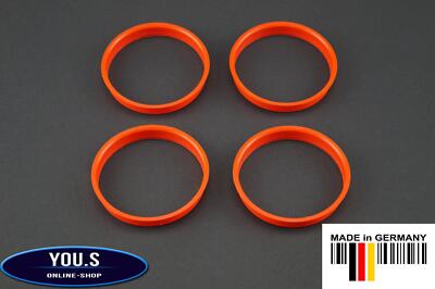 4x ZENTRIERRINGE DISTANZRINGE 65,1 - 63,4 mm für Volvo Ford DBV Proline S30